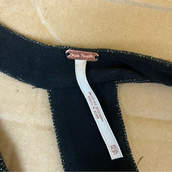 Free People Dance of the Night Dress in Black - Picture 7 of 8